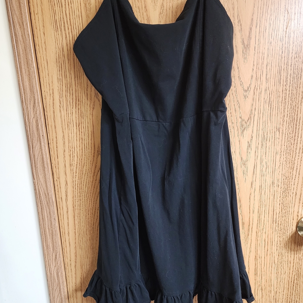 ASOS Black Spaghetti Strap Sundress